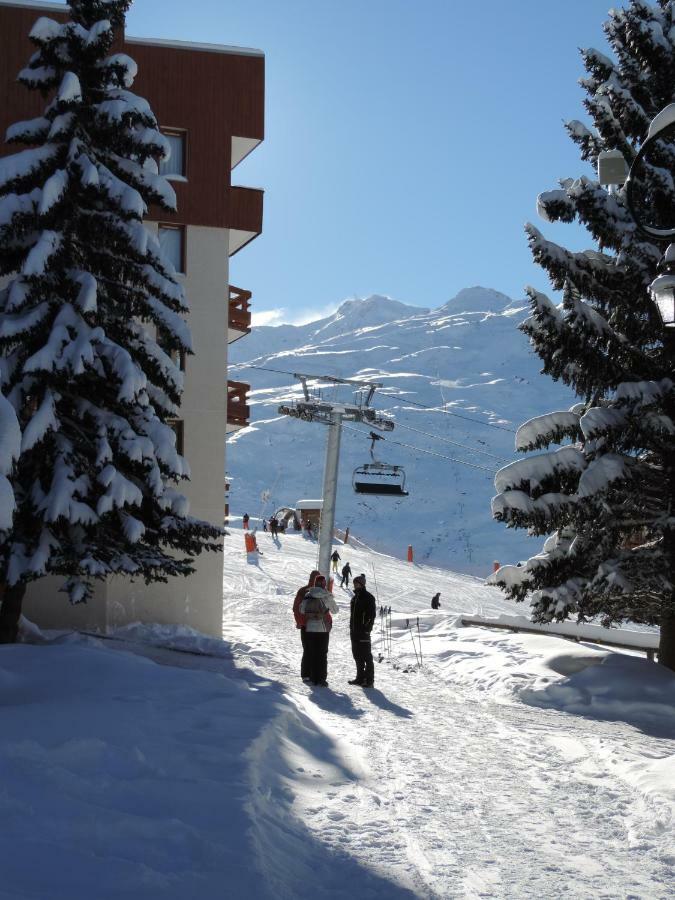 Appartement Les Menuires - 4 Personnes A 20 M Des Pistes 圣马丁德贝尔维尔 外观 照片